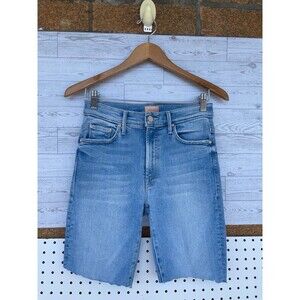 MOTHER HE INSIDER CROP STEP FRAY SHORTS LIMITED EDITION SIZE 27